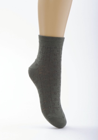 Состав: 
Хлопок 72%, 
Полиамид 26%, 
Эластан 2%
	Детские носки с ажурным рисунком 