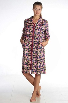 Состав:
Фланель
Хлопок 100%
	Халат женский 