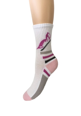 Состав:
Хлопок 78%
Полиамид 17%
Эластан 5%
	Носки зимние для девочек с внутренним плюшевым следом.