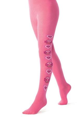 Состав:
Хлопок 76%, 
Полиамид 21%, 
Эластан 3%
	Колготки для девочек из высокоэластичной пряжи, отличного качества, сохраняют форму и внешний вид.