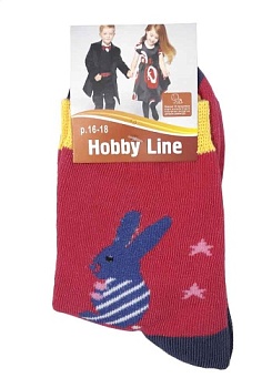 Состав:
Хлопок 75%
Полиамид 23%
Эластан 2%
	Детские носки для девочки из хлопка, украшены рисунком зайчика.  