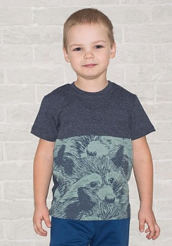 Состав:
Кулирка
	Футболка с аппликацией.