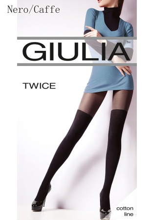 Состав:
Хлопок 51%
Полиамид 37%
Эластан 12%
	Теплые фантазийные колготки из мягкой микрофибры с оплетенным эластаном, плотностью 120 ден, с широким комфортным поясом, ластовицей и плоским швом, снизу имитация хлопковых ботфортов.