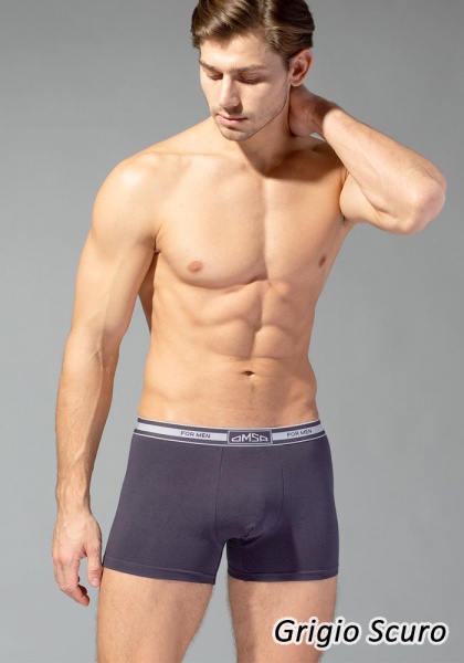 Omsa OmB 1234 трусы-боксеры мужские grigio scuro