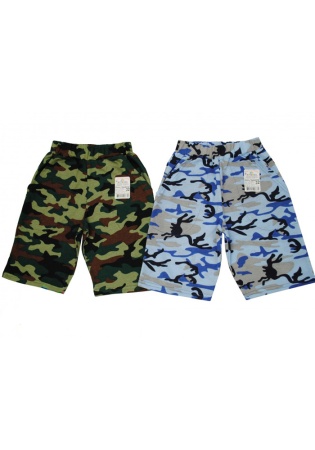 Артемка шорты Камуфляж для мальчика с карманами (кулирка) ШТ-06 2