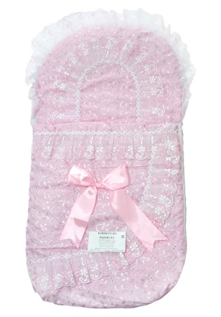 Состав:
Верх:
Хлопок 80%
Полиэстер 20%
Подклад:
Хлопок 100%
Наполнитель:
Синтепон
	Конверт на выписку с шитьем. На молнии. 