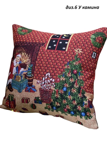 думка Новогодняя (гобелен) 6