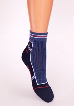 Состав: 
Хлопок 68%, 
Полиамид 30%, 
Эластан 2%
	Двойной борт, переплетение 