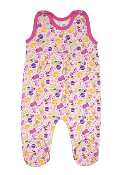 Состав:
Футер
Хлопок 100%
	Ползунки с грудкой.