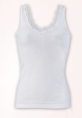 Состав:
Хлопок: 100%.
	Майка женская.
