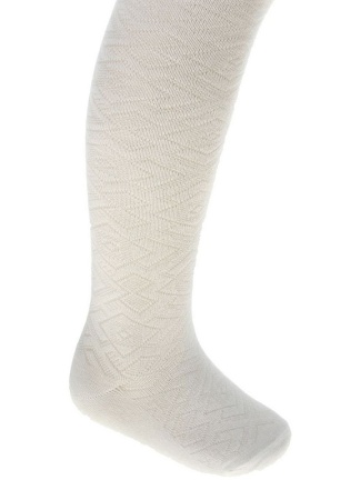 Состав: 
Бамбук 80%, 
ПА 15%, 
Эластан 5%
	Детские колготки из бамбука с рельефным рисунком ромбом. Хорошо впитывают влагу тела и быстро испаряют ее, поэтому ступня будет чувствовать себя комфортно. Они также поглощают запахи и в конце дня носки н