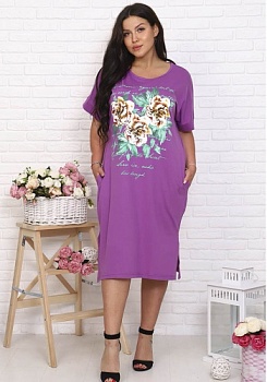 Состав:
Кулирка
Хлопок 100%
	Женская удлиненная туника. Выполнена из однотонного полотна, спереди украшена рисунком. 

Обратите внимание: расцветка товара на сайте может отличаться от фактической расцветки. Оптовый склад оставляет за собой прав