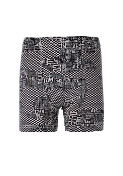 Состав:
Хлопок 95%
Эластан 5%
	Мужские трусы-боксеры из принтованного полотна. 