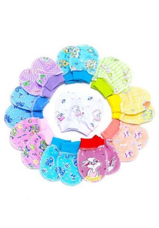 Состав:
Футер 
Хлопок 100%
	Детские рукавички. 