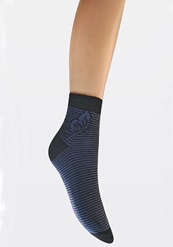 Состав:
Хлопок: 60%, 
Полиамид: 40%.
	Женские демисезонные носки эконом-сегмента. Комплект из 3-х пар.