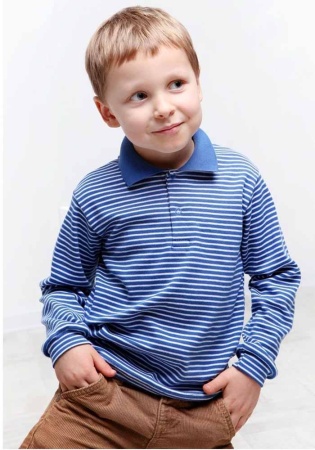 Состав:
Интерлок
	Детская рубашка поло.