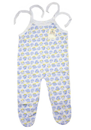 Состав:
Кулирка
Хлопок 100%
	Ползунки на завязках.