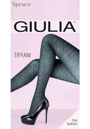 Состав:
Полиамид 85%
Эластан 15%
	Полупрозрачные фантазийные колготки с оплетенным эластаном, плотностью 80 ден, с ластовицей, широким поясом, усиленными плоскими швами и мысками, по всей ноге тюлевый узор 