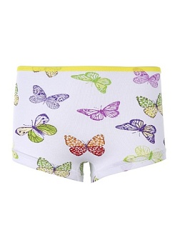 Состав:
Хлопок 95%
Эластан 5%
	Детские трусы-шорты для девочек. 