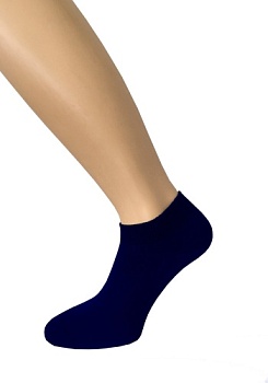 Состав:
Хлопок 80%
ПА 15%
Эластан 5%
	Демисезонный, гладкий укороченный носок с однобортной резиной.