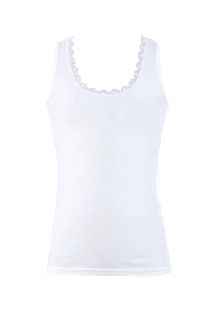 Состав:
Хлопок 100%
	Детская однотонная майка для девочки, 