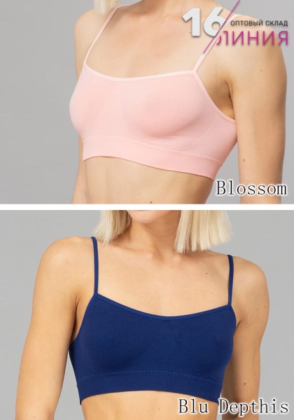 Giulia Brassiere топ бесшовный blossom-blu depthis