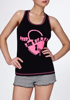 Состав: 
Хлопок 95%,
ПУ 5%
	Майка набивка.