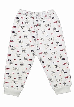 Состав:
Интерлок
Хлопок 100%
	Штанишки ясельные, внизу на манжетах.