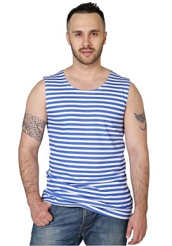 Состав:
Кулирка
Хлопок 100%
	Майка мужская прилегающего силуэта на широких бретелях. Низ изделия обработан швом в подгибку.

Обратите внимание: расцветка товара на сайте может отличаться от фактической расцветки. Оптовый склад оставляет за собо