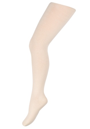 Состав:
Хлопок 76%, 
Полиамид 21%, 
Эластан 3%
	Однотонные классические детские колготки цвета панна, с большим содержанием хлопка.