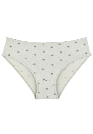 Состав:
Хлопок 95%
Эластан 5%
	Женские трусы-баталы из принтованного полотна. Цвета ассорти. 