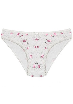 Состав:
Хлопок 97%
Эластан 3%
	Детские трусы для девочек. 