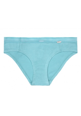 Состав:
Хлопок 95%
Эластан 5%
	Женские трусы из меланжевого полотна и широким поясом-резинкой. 
