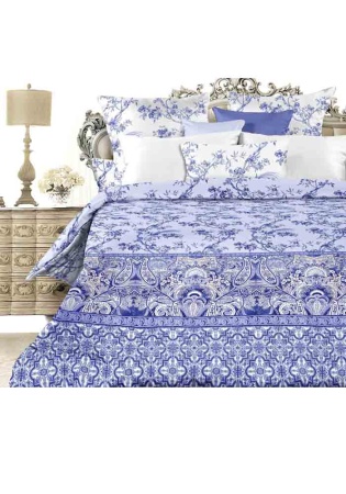 Ткань: Перкаль
Состав: Хлопок 100%
   Комплект постельного белья «Волшебный сад» коллекции 