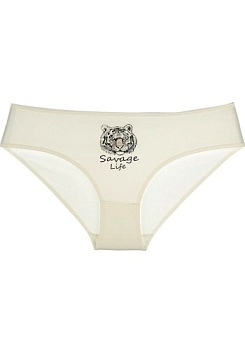 Состав:
Хлопок 95%
Эластан 5%
      Женские трусы-слипы, изготовлены из принтованного полотна. 