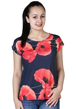 Состав:
ПЭ 100%
	Блузка женская полуприлегающего силуэта с цельнокроеным рукавом и круглым вырезом горловины.

Обратите внимание: расцветка товара на сайте может отличаться от фактической расцветки. Оптовый склад оставляет за собой право постави