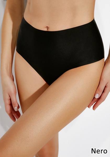 Omsa OmD 2231B Invisible Slip Maxi трусы женские nero