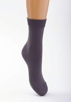 Состав: 
Хлопок 79%, 
Полиамид 19%, 
Эластан 2%
	Однотонные гладкие носки. Двойной борт.