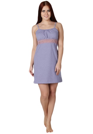 Состав:
Хлопок  100%
	Ночная женская сорочка 