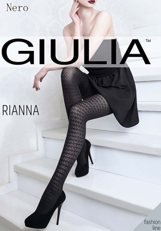Состав:
Полиамид 92%
Эластан 8%
	Полупрозрачные фантазийные колготки из микрофибры с эффектом тюля и оплетенным эластаном, плотностью 60 ден, с ластовицей, широким поясом, усиленными плоскими швами и мысками. Вся нога модели декорирована тканым узо