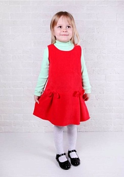 Состав:
Флис
	Детский сарафан.