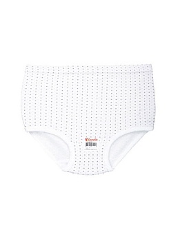 Состав:
Хлопок 100%
	Трусы для девочки с высокой посадкой. 