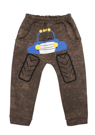 Состав:
Футер
Хлопок 100%
	Детские штанишки с апликацией. 