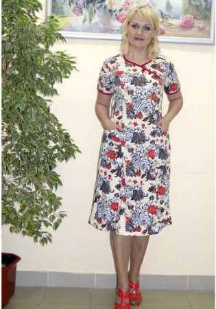 Состав:
Кулирка
	Платье женское 