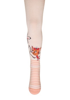 Состав:
Хлопок 71%
Полиамид 23%
Полипропилен 4%
Эластан 2%
	Колготки детские демисезонные из лицензионной коллекции 