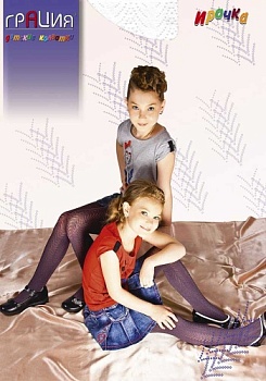 Состав: 
Полиамид 90%, 
Лайкра 10% 
	Эластичные детские колготки 60 den с оригинальным рисунком 