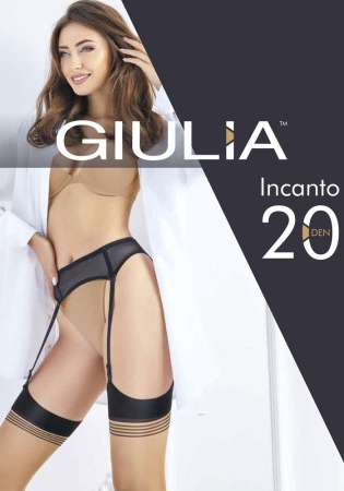 Состав:
Полиамид 92%
Эластан 8%
     Тонкие фантазийные чулки 