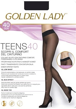 Состав:
Полиамид 88%,
Эластан 12% 
	Колготки с заниженной талией, с лайкрой, плотностью 40 ден, с ластовицей и укрепленным носком.