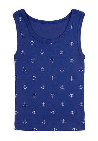 Состав:
Рибана
Хлопок 100%
	Майка детская.