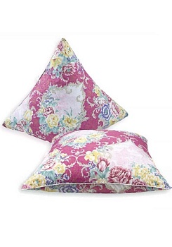 Ткань: 
Китайский тик, белый кант
Наполнитель: 
Пух/перо
	Для производства наполнителя подушки 